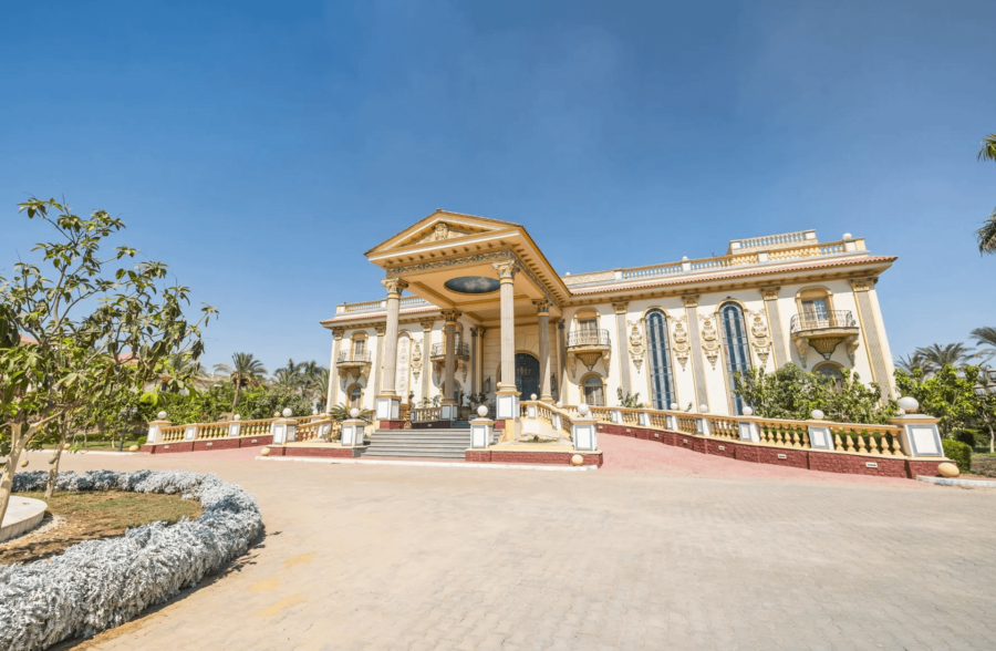 Opulent 37,000 Square Foot Mansion In Cairo, Egypt (PHOTOS)