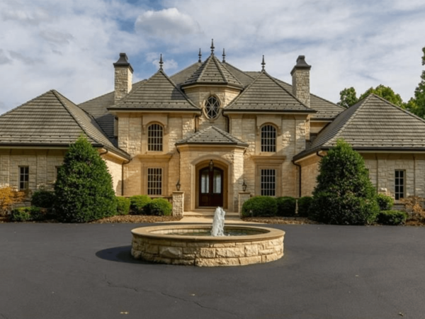 Stone Home On 335 Acres In North Carolina (PHOTOS)