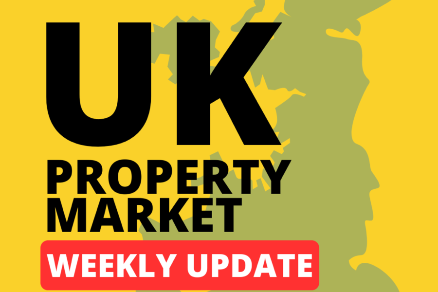 What is currently happening in the UK property market?