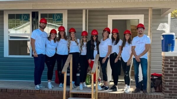 The Agency Charlotte Hosts First Giveback Homes Build Day