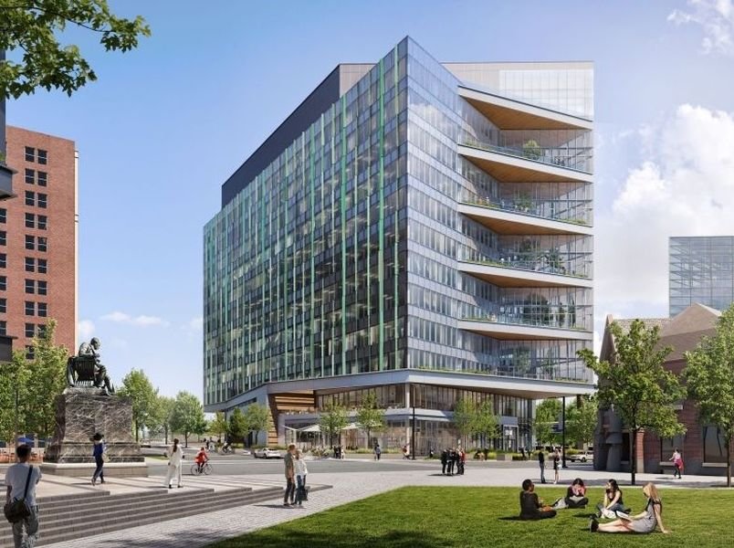 Rendering of 3151 Market St., an upcoming life science tower in Philadelphia