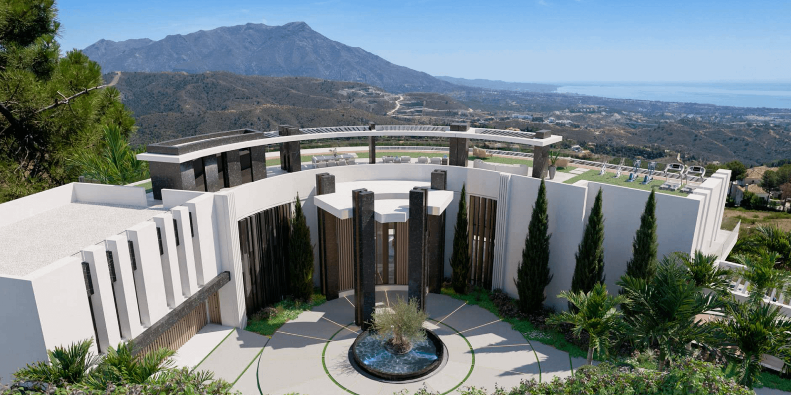 Modern New Build In Spain With Insane Water Slide (PHOTOS)