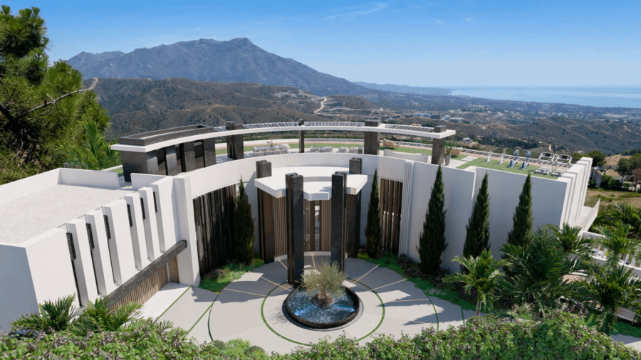 Modern New Build In Spain With Insane Water Slide (PHOTOS)
