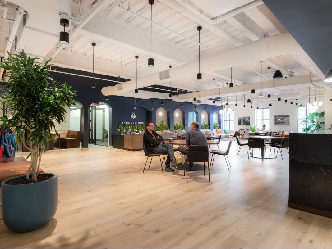 Industrious' coworking space at 131 Dartmouth St. in Boston