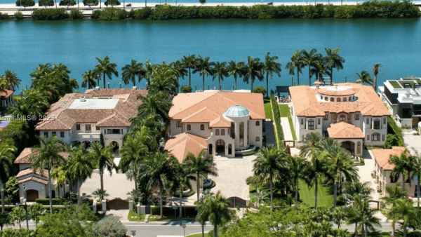0 Million 3-Home Compound In Miami Beach (PHOTOS)