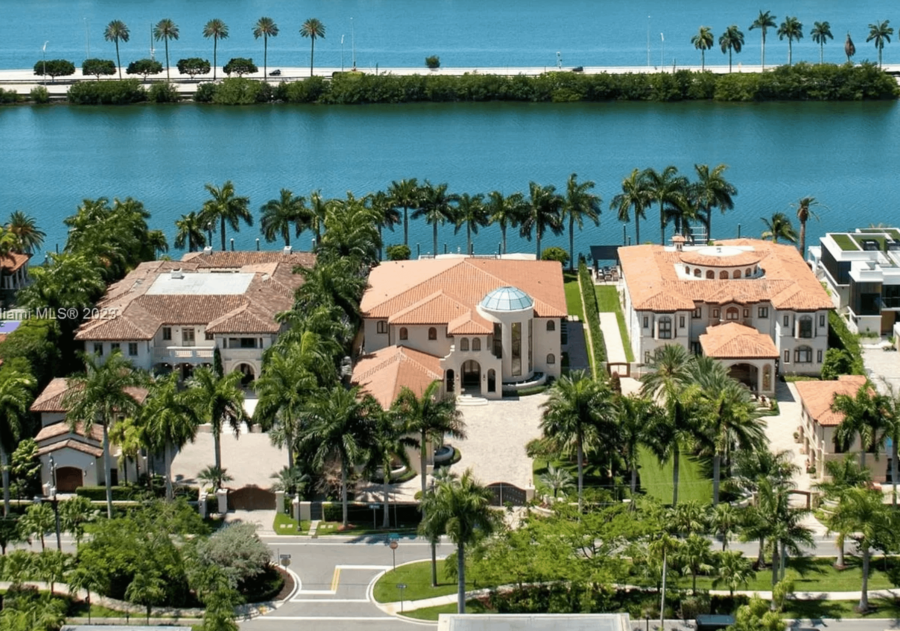 0 Million 3-Home Compound In Miami Beach (PHOTOS)
