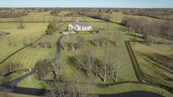 Brick & Stone Home On 10 Acres In Kentucky (PHOTOS)