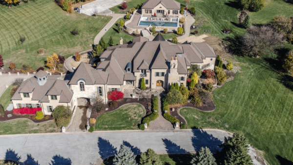 Brick & Stone Home On 7 Acres In Indiana (PHOTOS)