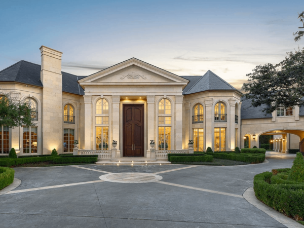 Stunning Limestone Home In Dallas, Texas (PHOTOS)