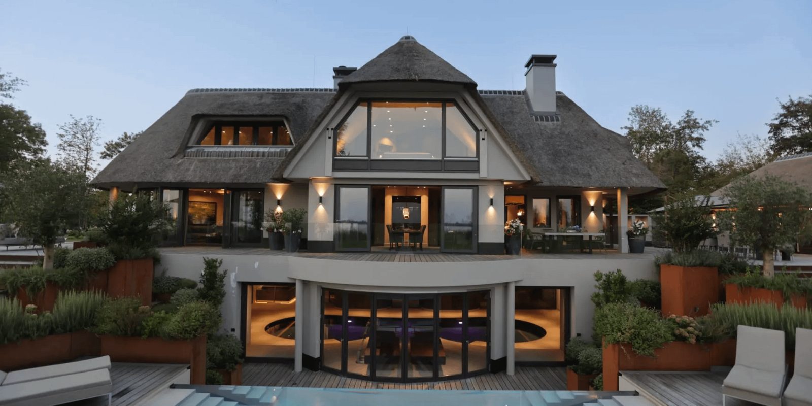 Lakefront Home In The Netherlands (PHOTOS + FLOOR PLANS)
