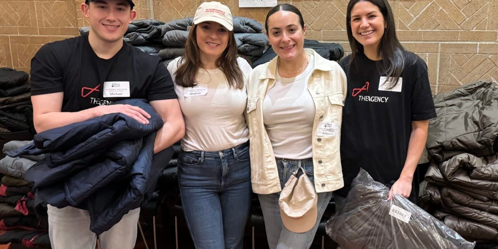 The Agency NYC Gives Back at The Bowery Mission