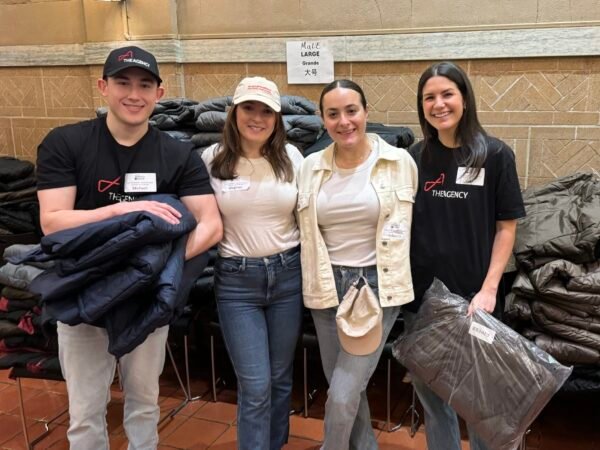 The Agency NYC Gives Back at The Bowery Mission