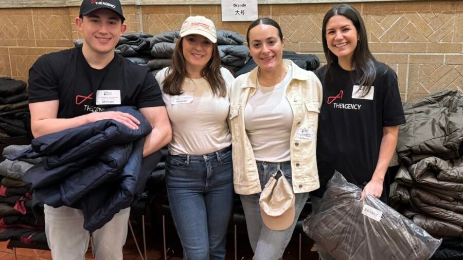 The Agency NYC Gives Back at The Bowery Mission