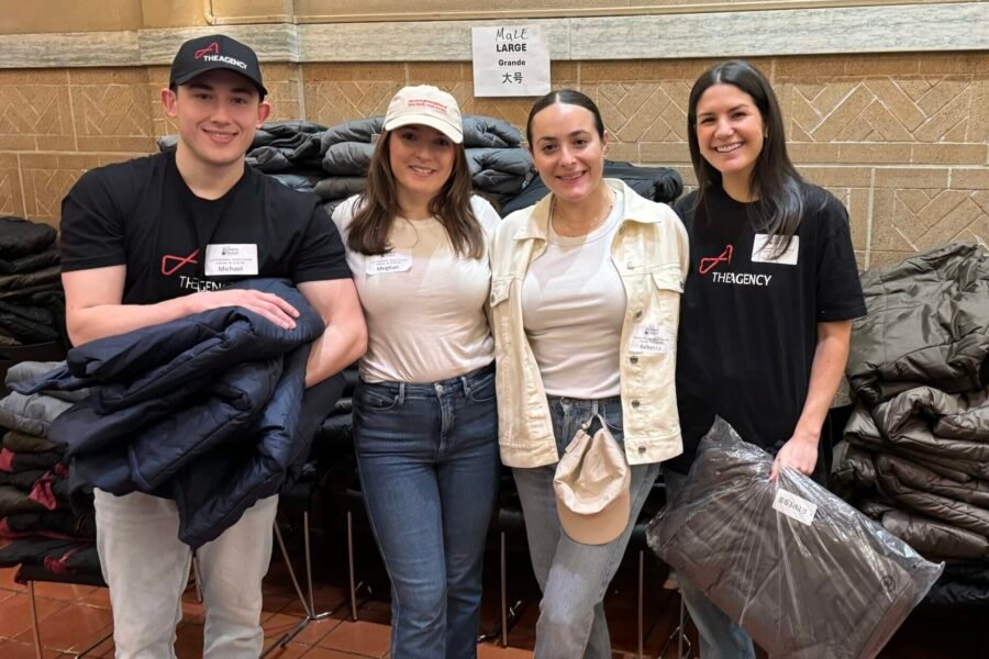 The Agency NYC Gives Back at The Bowery Mission