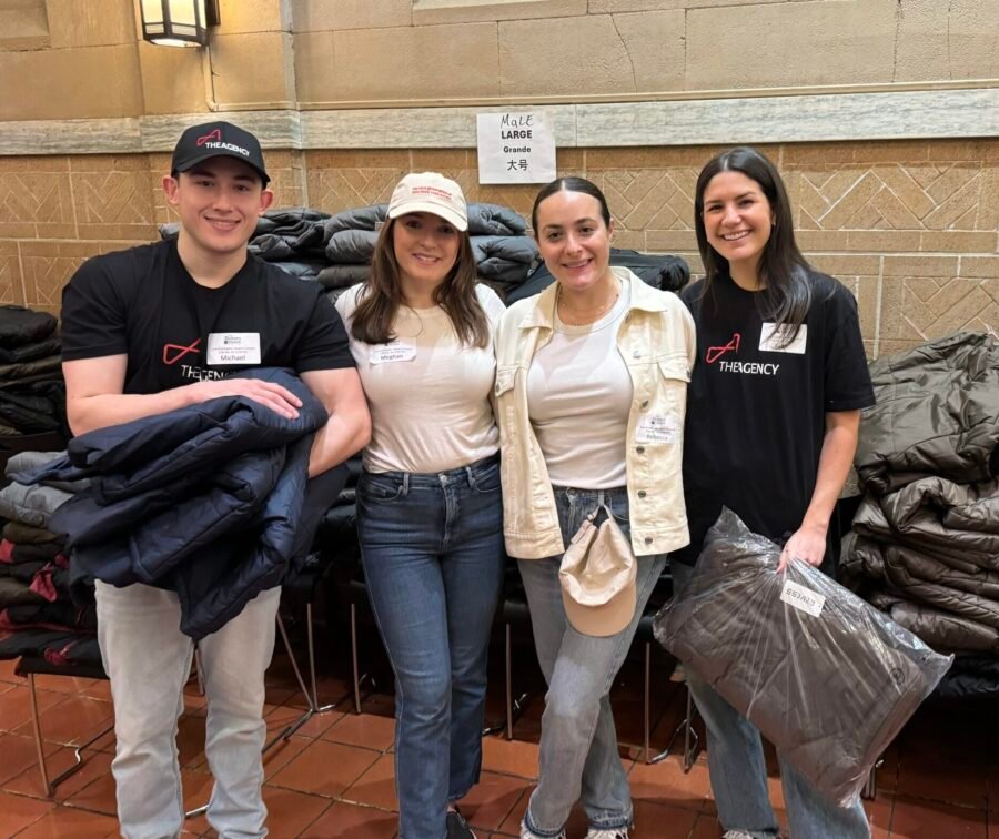 The Agency NYC Gives Back at The Bowery Mission