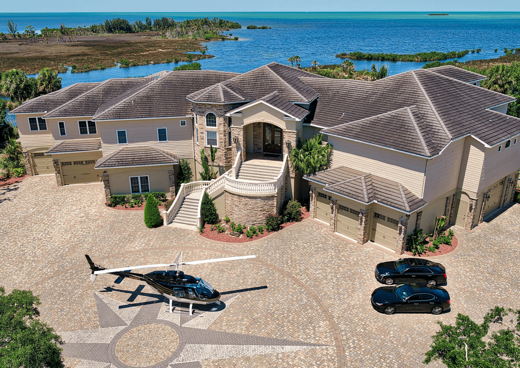 Waterfront Florida Estate Comes With 40+ Car Garage (PHOTOS)