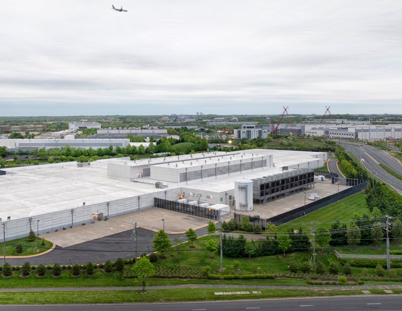 Aerial view of data centers in Ashburn, Va. Photo by Gerville/iStock