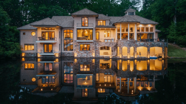 North Carolina Home Comes With Indoor Pool And A Private Lake