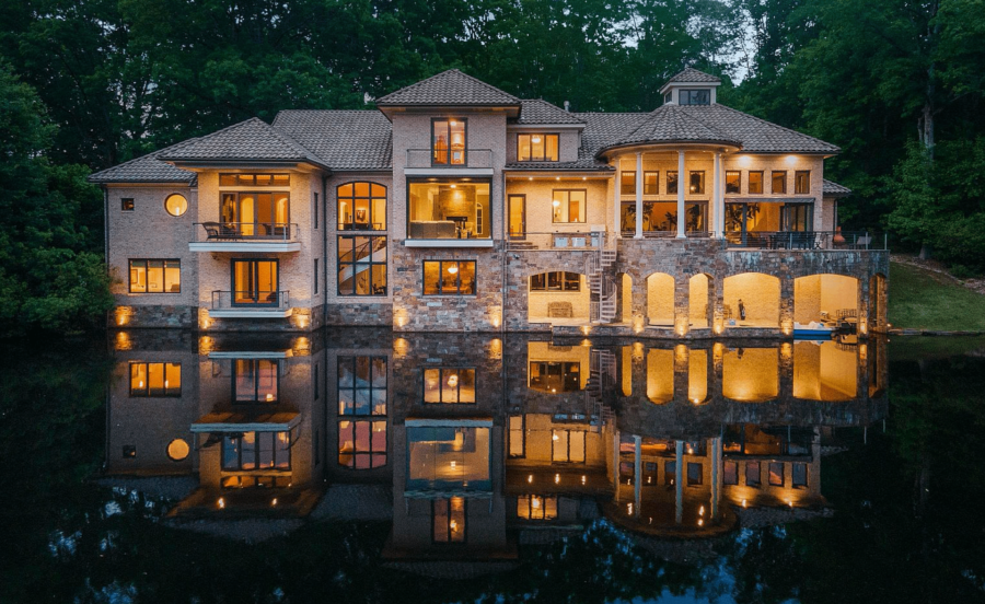 North Carolina Home Comes With Indoor Pool And A Private Lake