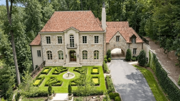 European Inspired Stone & Brick Home In Georgia (PHOTOS)