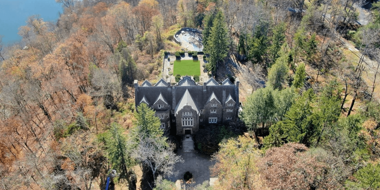 Historic Stone Home On 15 Acres In Tuxedo Park (PHOTOS)