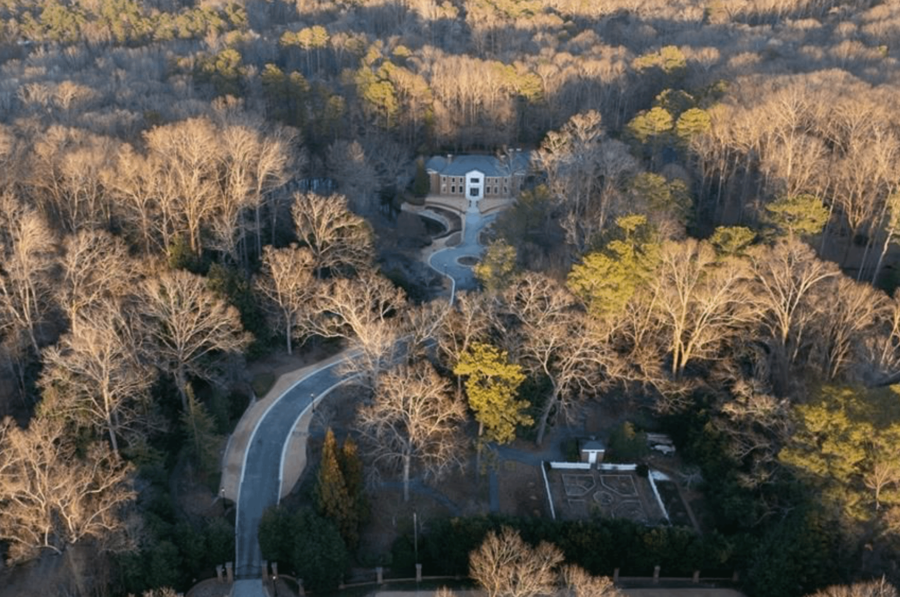 Grand Estate In Atlanta Lists For  Million (PHOTOS)