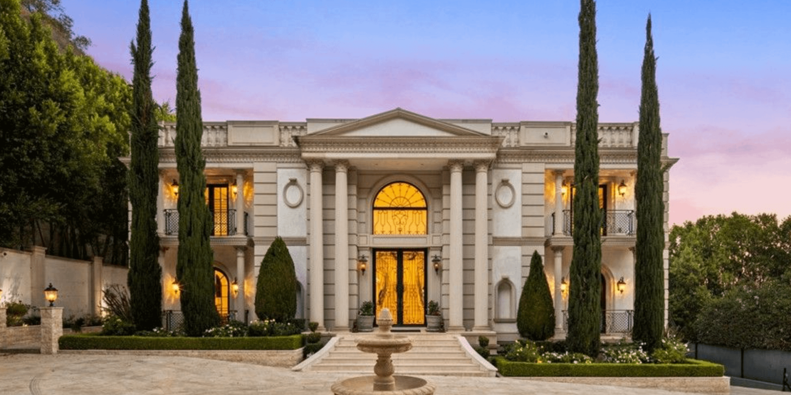 Neoclassical Style Estate In Bel Air, California (PHOTOS)