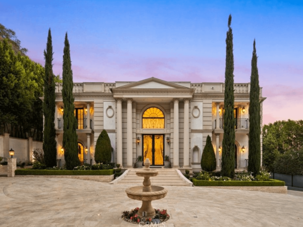 Neoclassical Style Estate In Bel Air, California (PHOTOS)