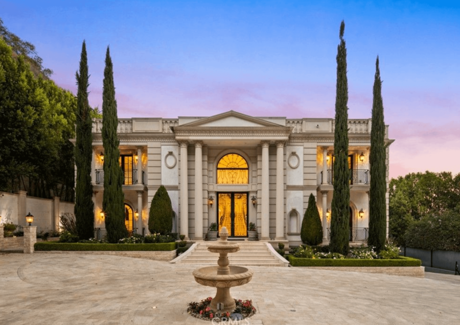 Neoclassical Style Estate In Bel Air, California (PHOTOS)