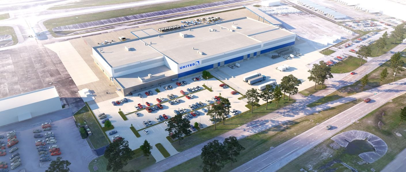United Airlines’ GSE maintenance facility in Houston