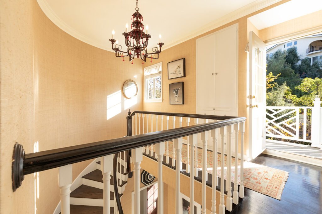 Upstairs-Hall-door-view-with-balcony-Christine-Kim-Millbrook-Dr--Sherman-Oaks-97B-copy | The Agency Journal