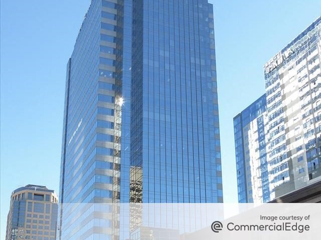 Exterior shot of CityScape, a mixed-use office and retail property in downtown Phoenix.