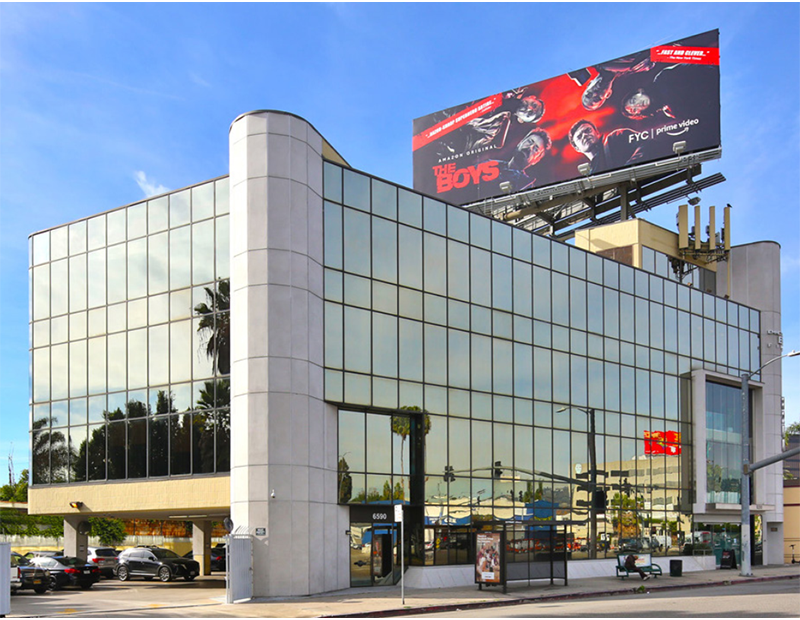 Exterior Image of the office building at 8200 Wilshire Blvd. 