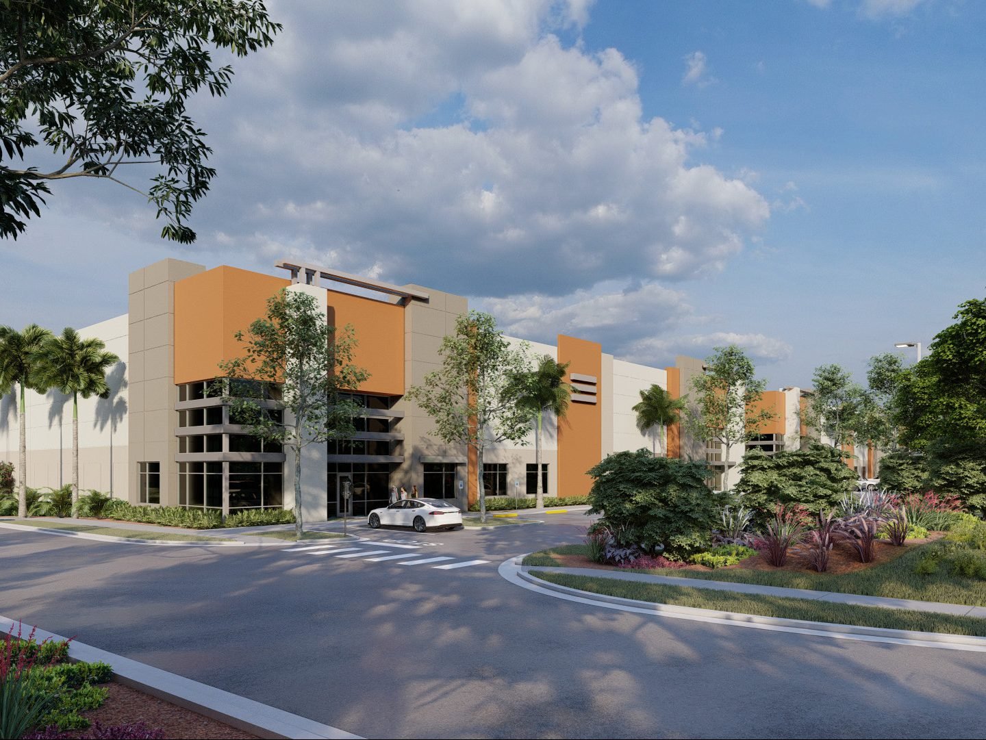 Rendering of Park 52 Logistics North, an industrial development near Tampa, Fla.
