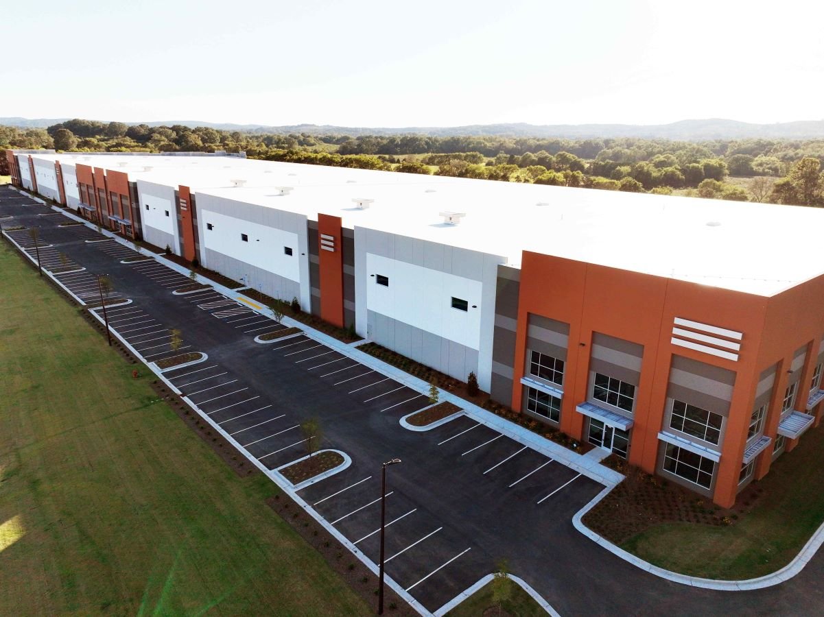 Aerial shot of 41 Logistics Center