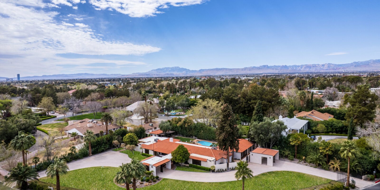 A Spanish-Style Desert Retreat in A Private Las Vegas Enclave