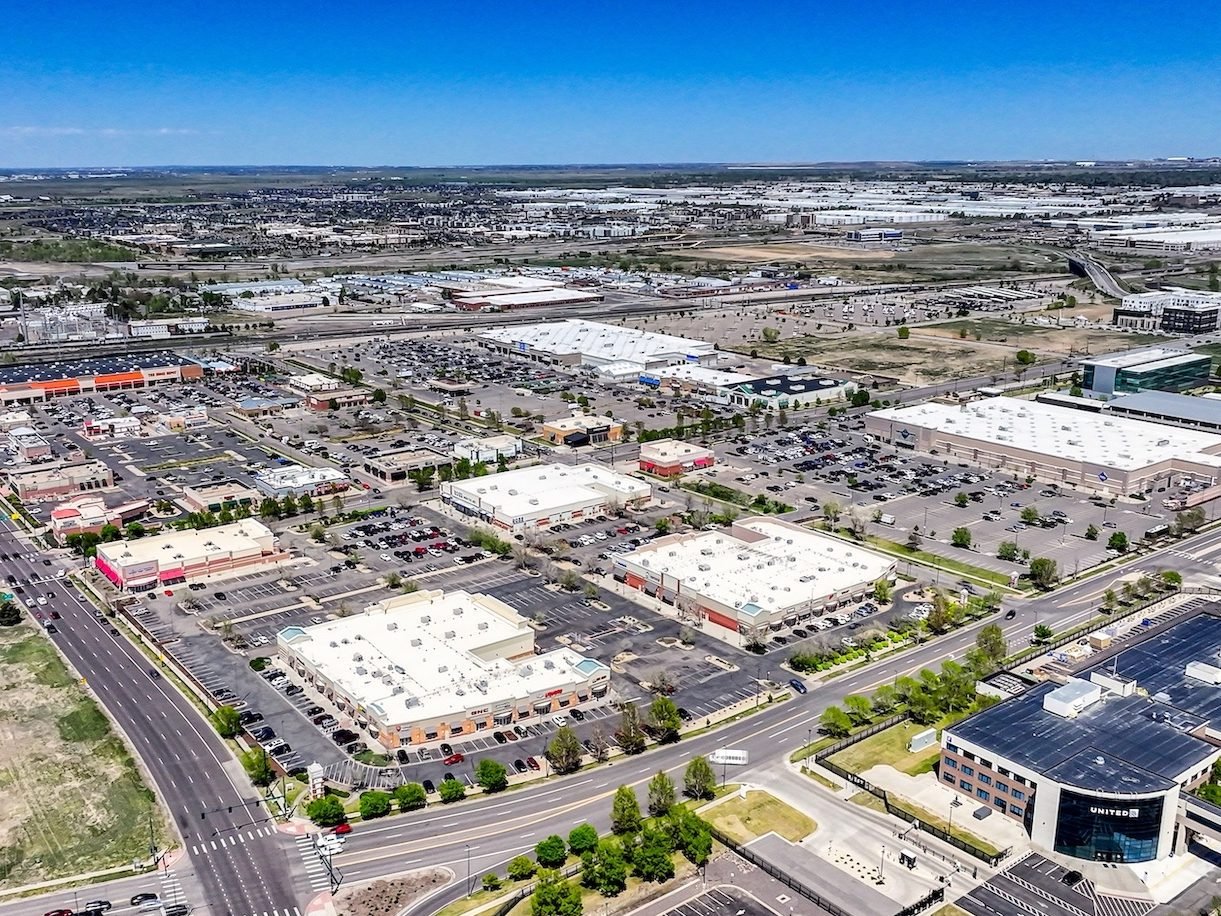 aerial image of Quebec Square