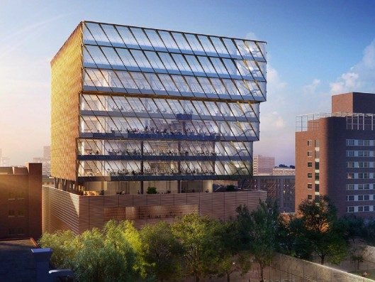 Rendering of the the building at 40 W. 137th St., a medical office project under construction in Manhattan.