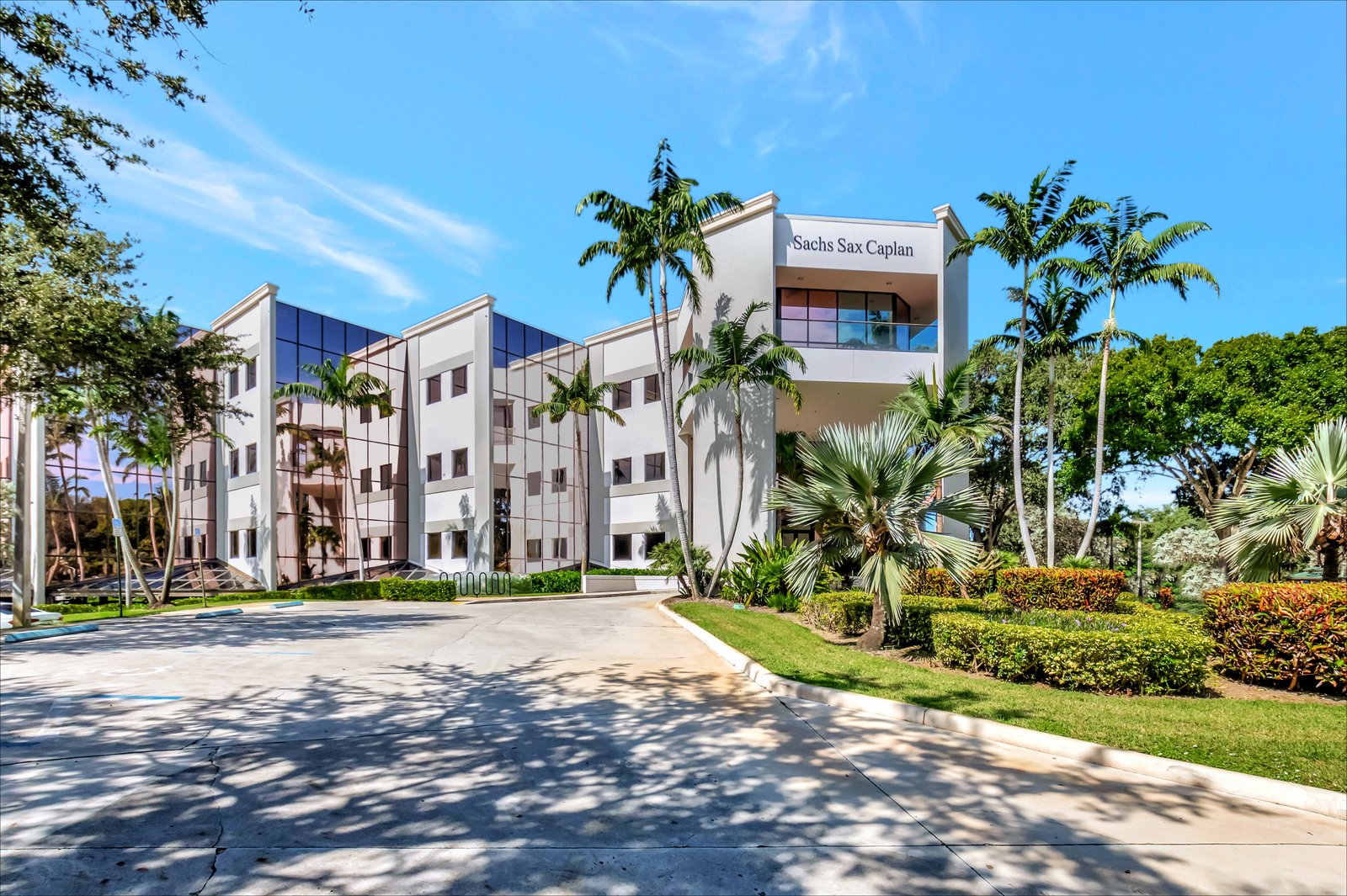 Exterior shot of The Atrium at Broken Sound in Boca Raton, Fla.