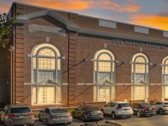 Exterior shot of The Merion Building, a medical office building in King of Prussia, Penn.