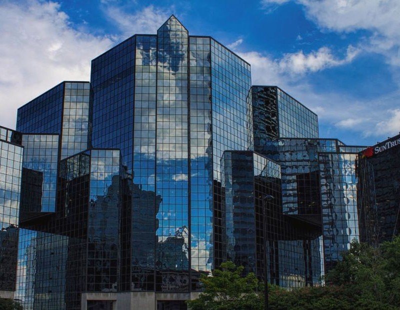 Atlanta Financial Center, a three-building Class A office campus in Atlanta’s Buckhead submarket