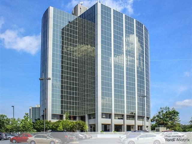 Exterior shot of Maryland Trade Center III, a medical office building in Greenbelt, Md.