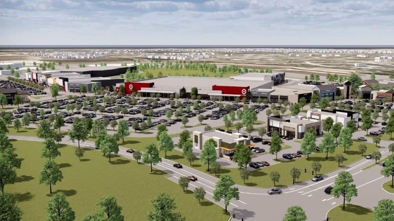 The Texas Heritage Marketplace mixed-use development in Katy, Texas