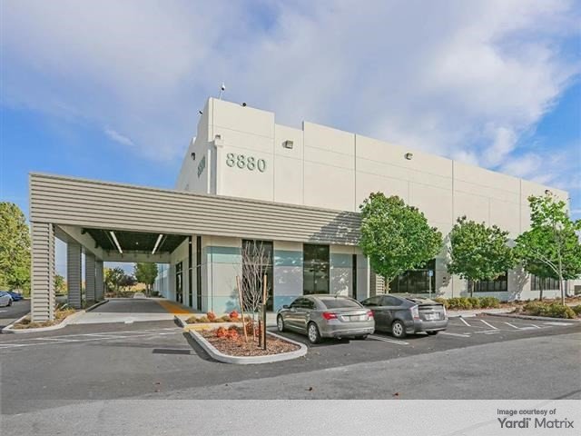 Exterior shot of Sierra View Business Park, an industrial park in Roseville, Calif.