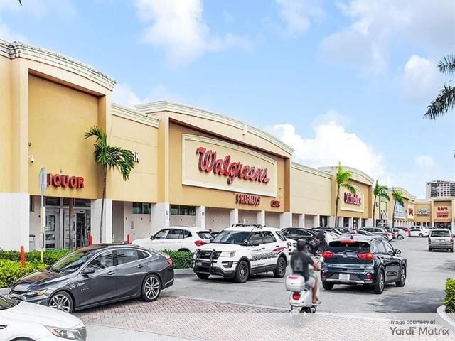 Exterior shot of RK Causeway Plaza, a 129,000-square-foot retail center in North Miami, Fla.