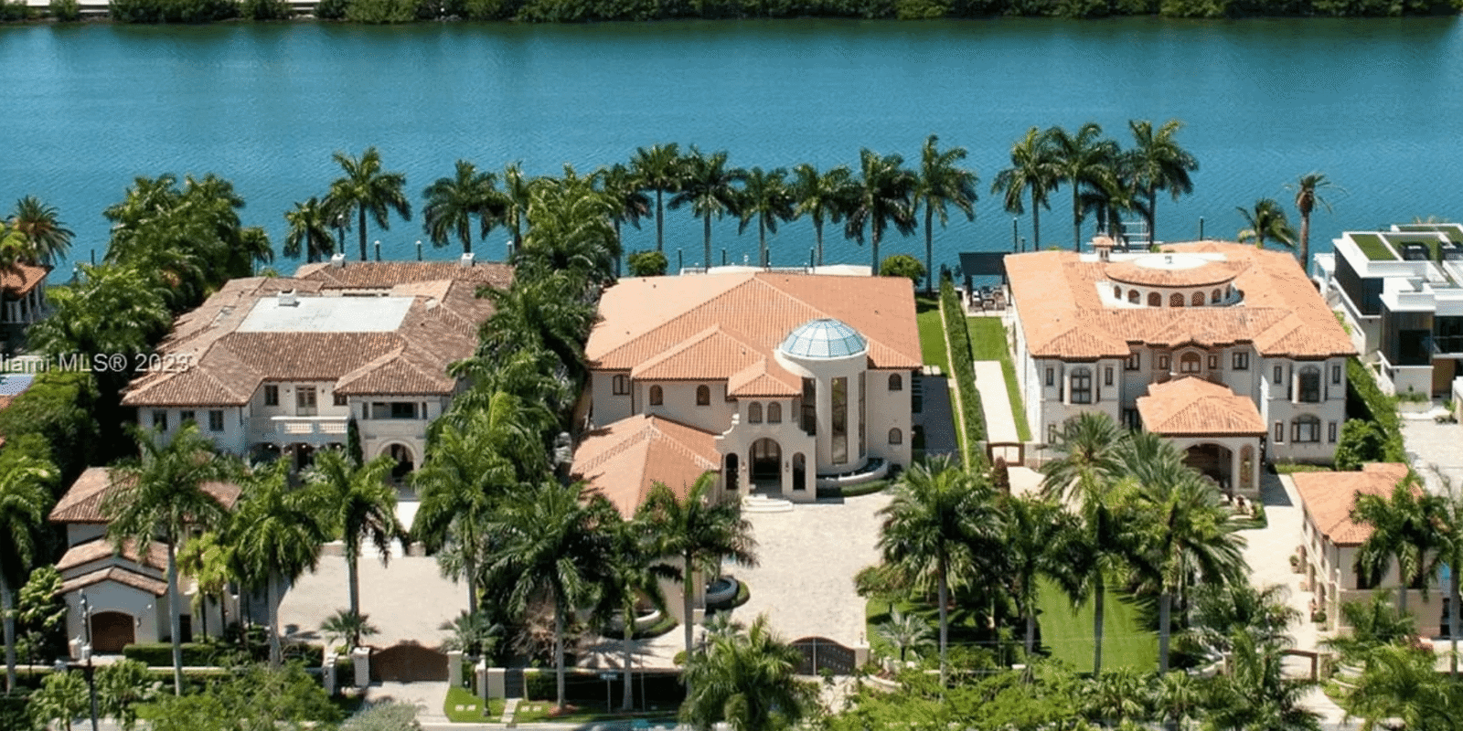 8.5 Million 3 Home Compound In Miami Beach (PHOTOS)