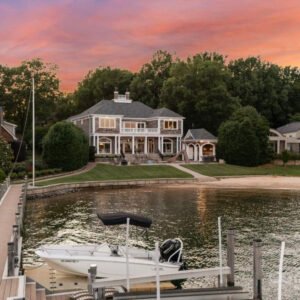 A Classically Beautiful Waterfront Estate on Lake Norman in North Carolina