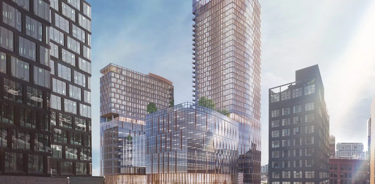 Exterior of One Fulton Market