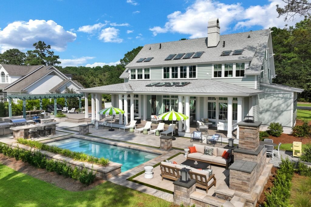 HGTV Dream Home 2025 at 334 Good Hope Road, Bluffton, South Carolina — a large, custom-built residence combining Southern charm and modern luxury