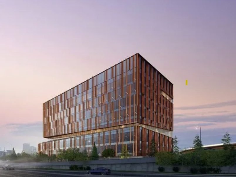 Rendering of first phase of The Spur, a life sciences project in San Francisco.